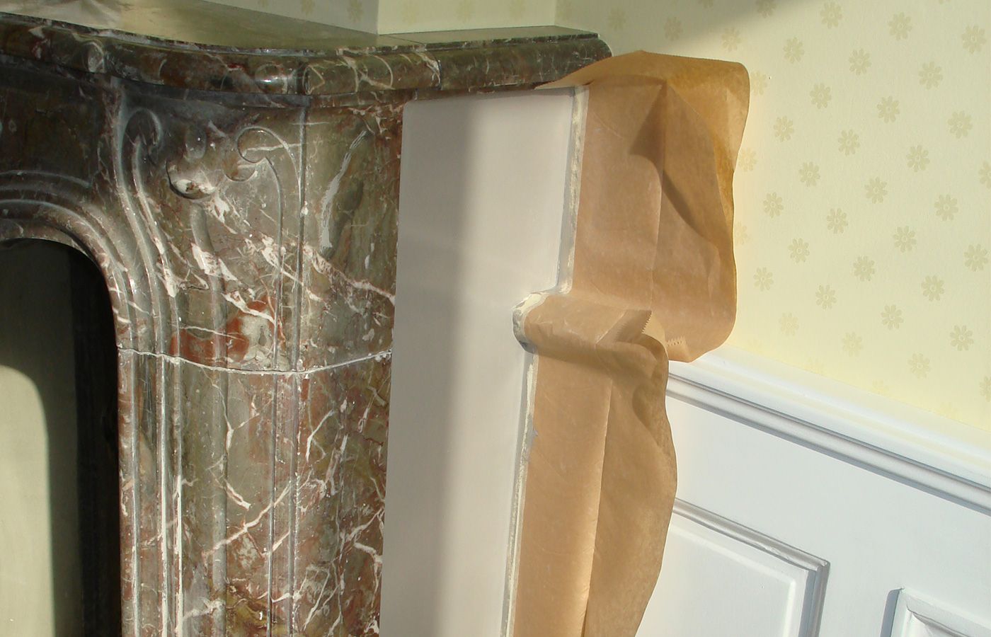 Kamineinfassung Marmor